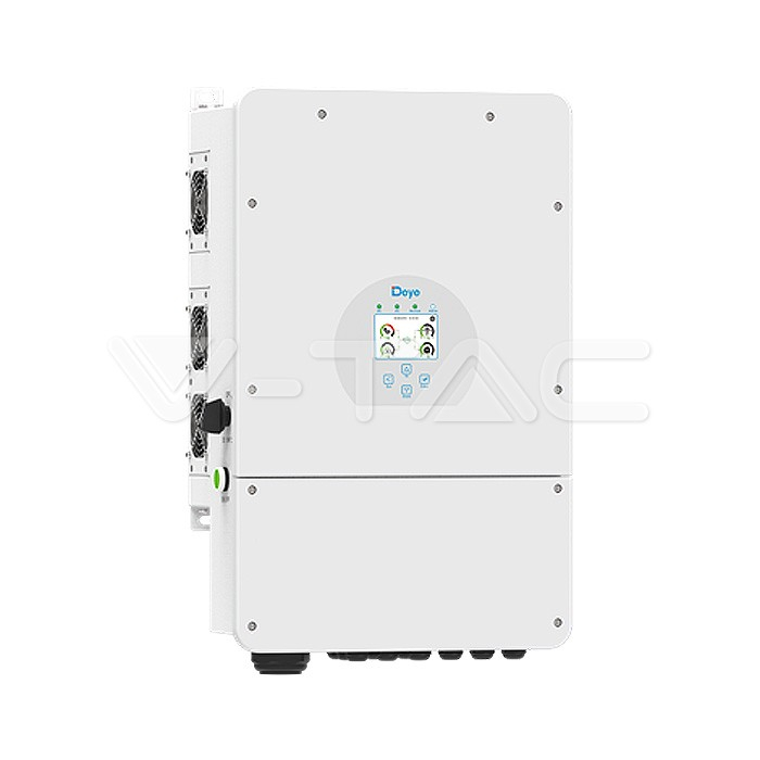 Invertor Deye SUN-10K-SG02LP1-EU-AM3 10kW, IP65, Monofazat, Hibrid, 10 ani Garantie, Display LCD, Intrare pentru Generator, Low Voltage [1]