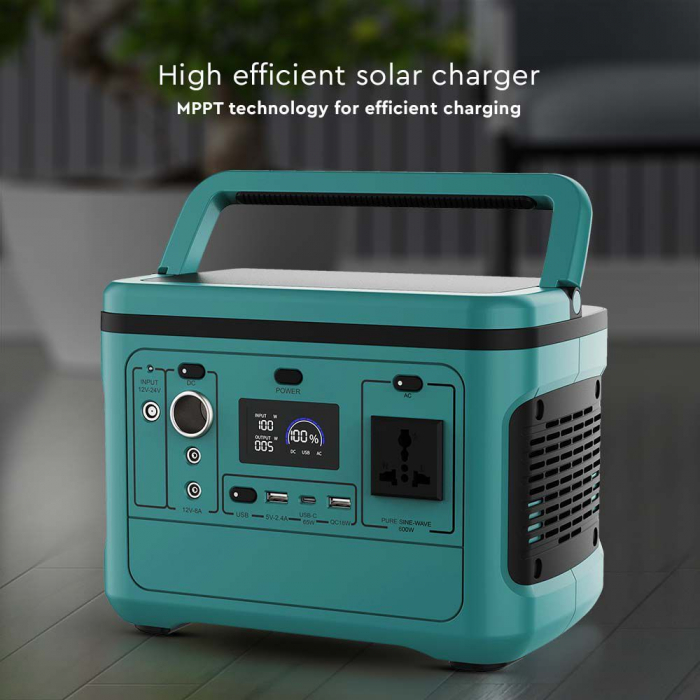 Statie de stocare portabila V-TAC, 500W, Port USB, USB-C, QUICK CHARGE, Incarcare Wireless [12]