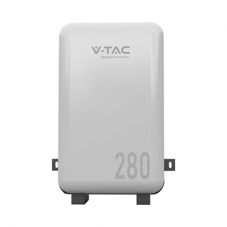 Soluții de stocare, Baterii - Baterie V-TAC, 14.33kWh, Montaj pe perete, IP65, BMS Integrat, 6000 cicluri, Compatibila Deye