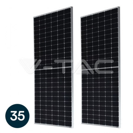 Panouri Fotovoltaice - Panou fotovoltaic V-TAC, 450W, Monofacial, Garantie 10 ani, Palet 35 bucati