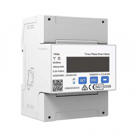 Accesorii - Smart Meter V-TAC Trifazat 3X230/400V 5(80)A RS485 4P MID