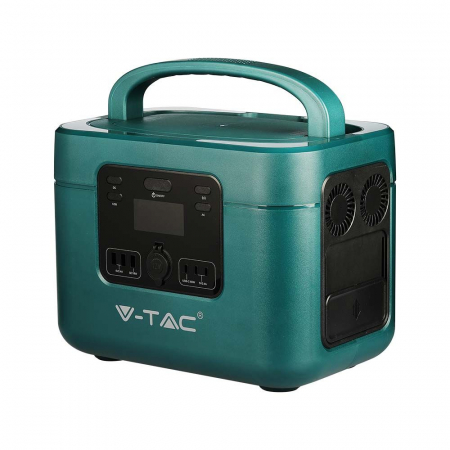 Surse de energie portabilă - Statie de stocare portabila V-TAC, 1000W, Port USB, USB-C, QUICK CHARGE, Incarcare Wireless