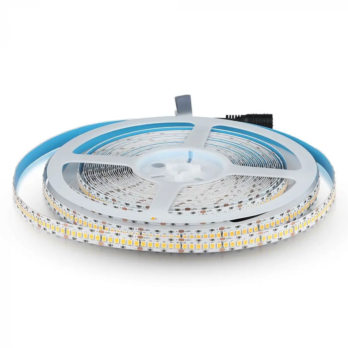 Banda LED V-TAC, 24V, 18w/m, 240 leduri/m, Cip Samsung, CRI>95, Rola 10m [1]