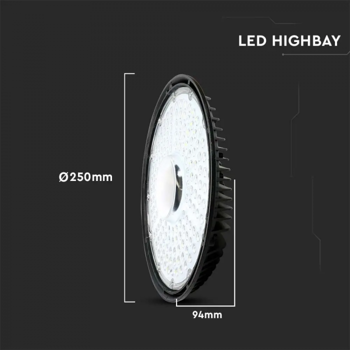 Highbay LED V-TAC, Slim, Cip Samsung, 115lm/W, 90°, 5 ani garantie [4]