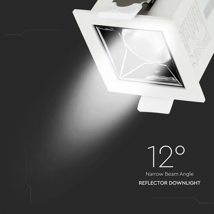 Spot LED V-TAC, 4W, Cip Samsung, Unghi 12° / 38°, 5 ani garantie [14]