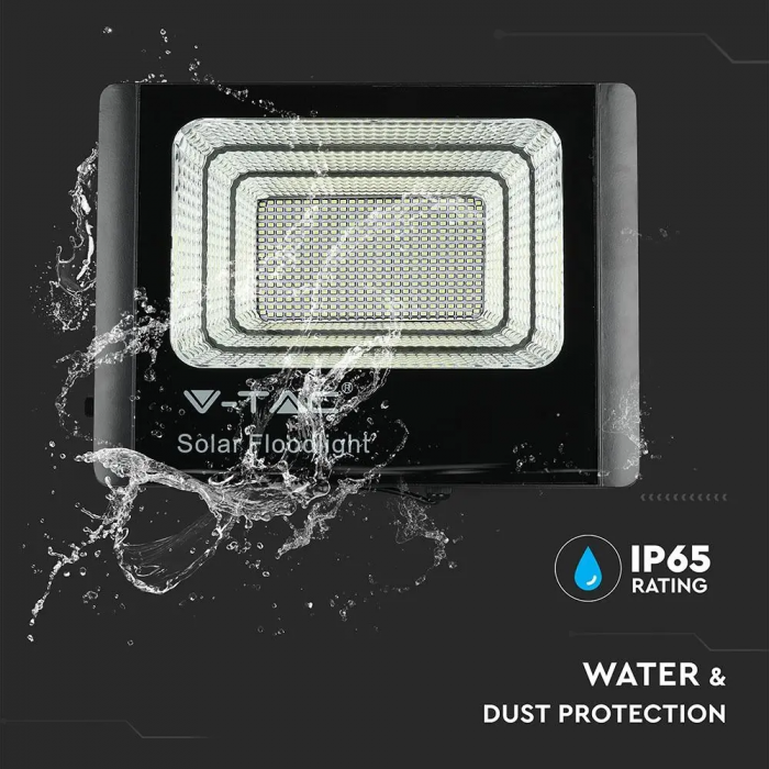 Proiector LED V-TAC cu Panou solar, 50W, IP65, 6000K, 4200lm [8]