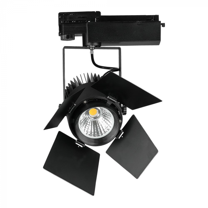 Proiector de sina LED V-TAC, 33W, 2800lm, Cip Samsung, 5 ani garantie, CRI>90, Negru [2]