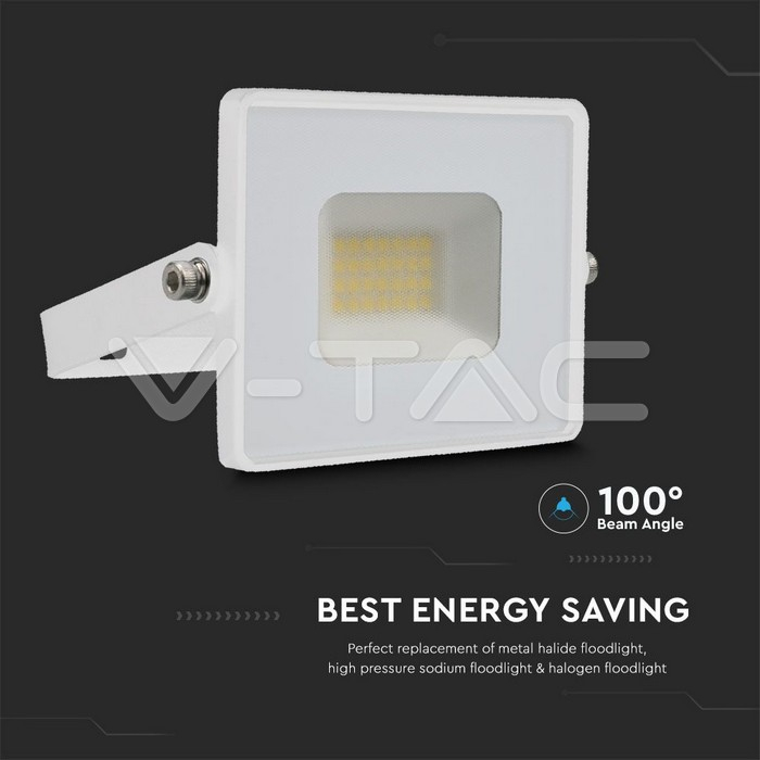 20W Proiector LED SMD G2 E-Series corp alb 6500K [2]