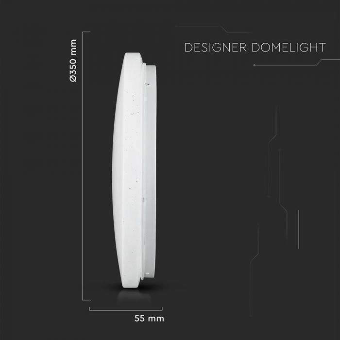 24W Aplică LED Bling Star Cover Schimbarea Culorii 3 în 1 [3]