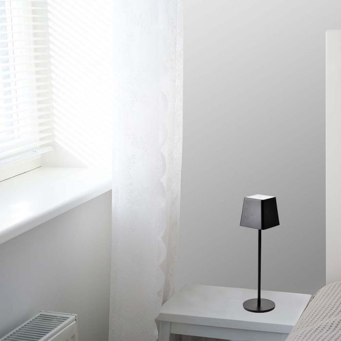 2W Lampă de Masă Corp Negru IP54 3000K [5]