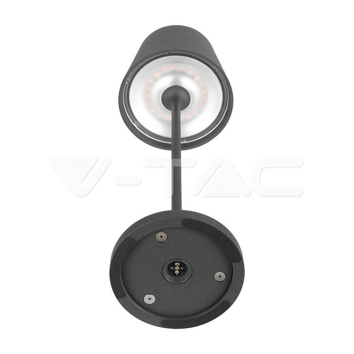 2W Lampă de masă LED (4400mA Baterie) IP54 corp verde 3000K [2]