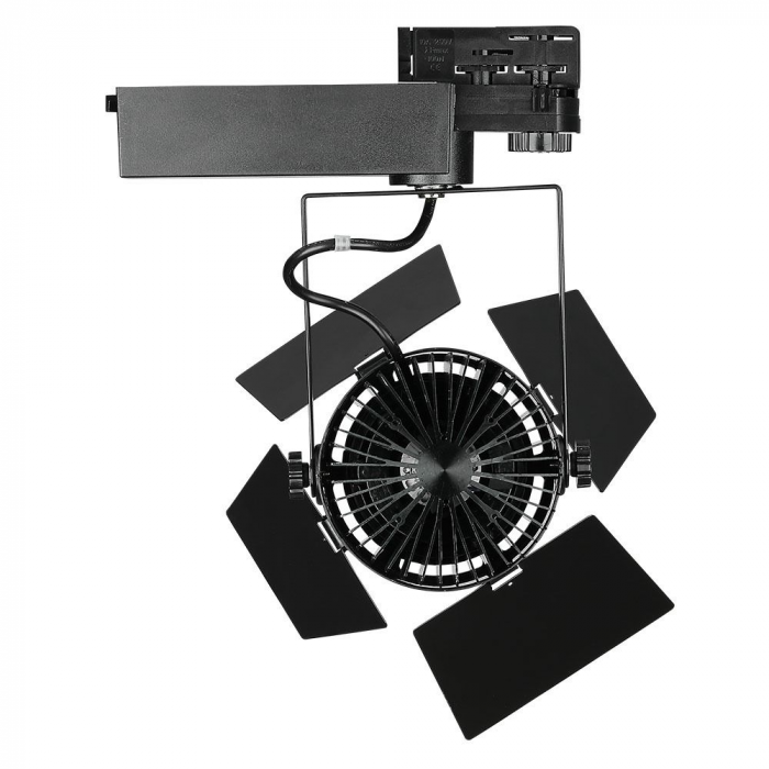 Proiector de sina LED V-TAC, 33W, 2800lm, Cip Samsung, 5 ani garantie, CRI>90, Negru [3]