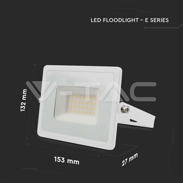30W Proiector LED SMD E-Series G2 corp alb 6500K [4]