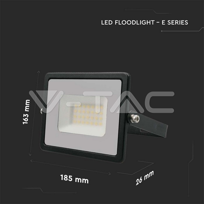 30W Proiector LED SMD E-Series G2 corp negru 6500K [3]