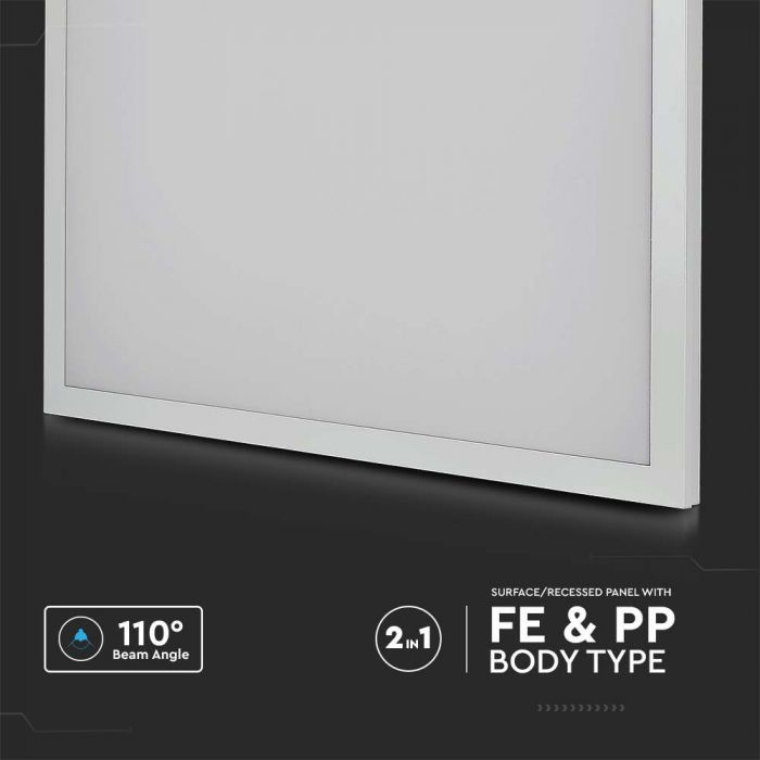 36W LED Panel 600x600 mm 2 in 1 4000K [4]
