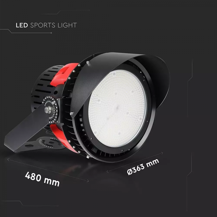 Proiector LED pentru teren de Sport, 500W, V-TAC, Dimabil, 5000K, 45° [9]