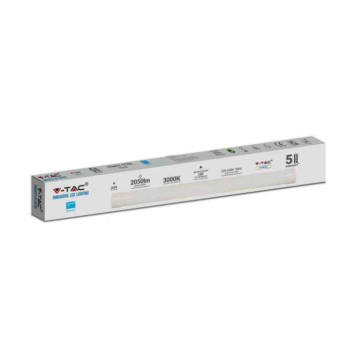 Lampa LED Liniara V-TAC, 20W, 60cm, Cip Samsung, 100lm/W, Garantie 5 ani [3]