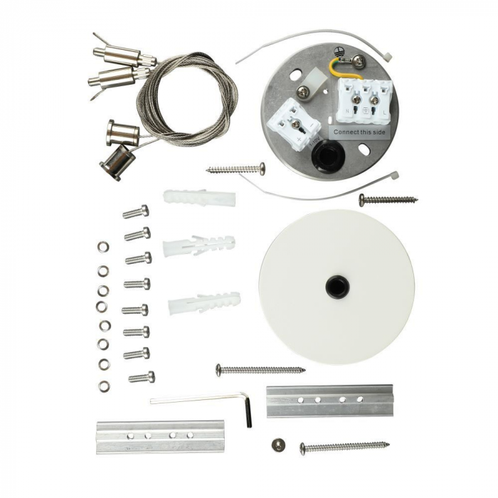 Lampa LED Liniara V-TAC, 60W, Conectabila, Cip Samsung, Lumina Neutra, Dimabila [4]