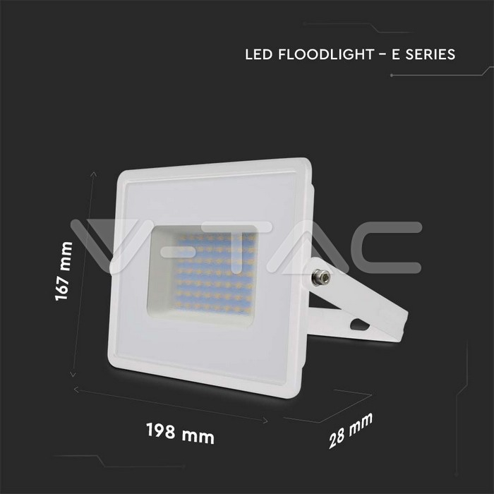 50W Proiector LED SMD E-Series G2 corp alb 4000K [5]