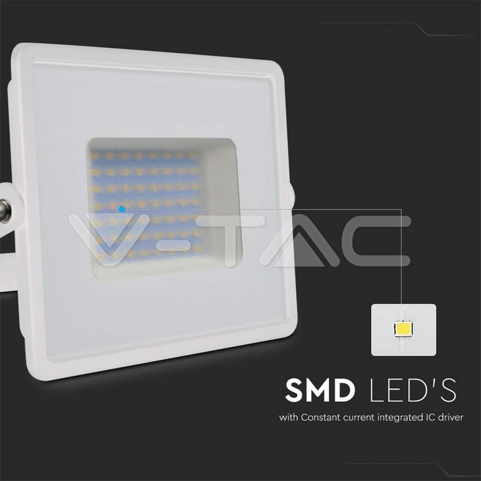 50W Proiector LED SMD E-Series G2 corp alb 4000K [2]
