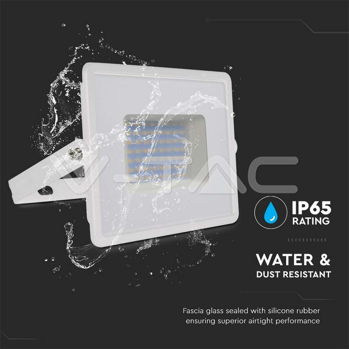 50W Proiector LED SMD E-Series G2 Corp Alb 6500K [4]
