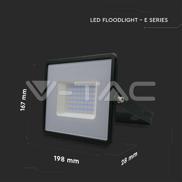 50W Proiector LED SMD E-Series G2 corp negru 4000K [4]