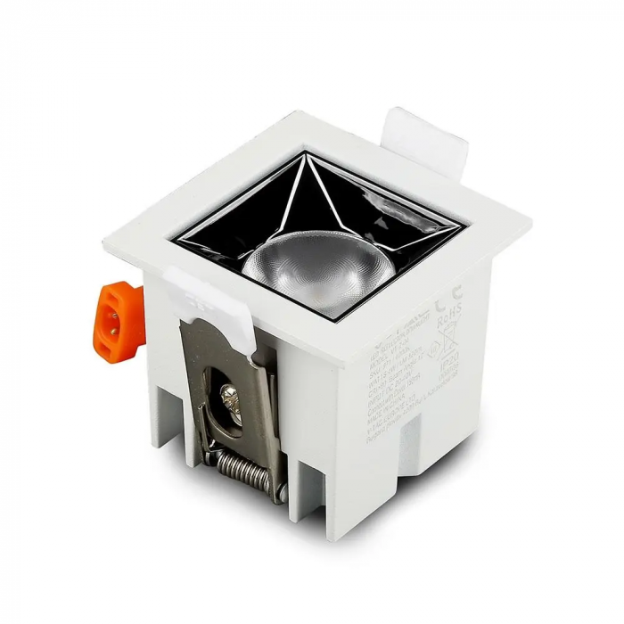 Spot LED V-TAC, 4W, Cip Samsung, Unghi 12° / 38°, 5 ani garantie [6]
