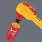 8007 B VDE Zyklop – ratchet cu prindere de 3/8″, destinat utilizării cu unelte izolate, 3/8″ x 222 mm - Wera [3]