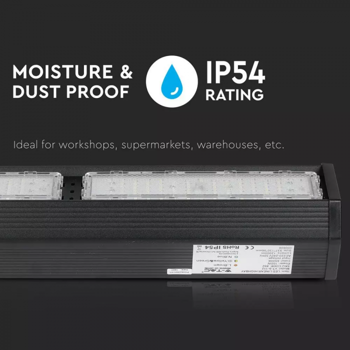 Highbay liniar LED V-TAC, 100W, Cip Samsung, 120lm/W, 5 ani garantie [8]