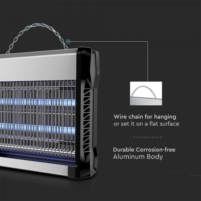 APARAT ELECTRONIC V-TAC,  Anti Insecte, 20W [3]