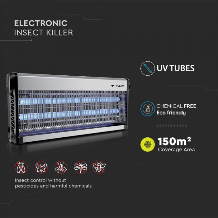 APARAT ELECTRONIC V-TAC,  Anti Insecte, 20W [4]