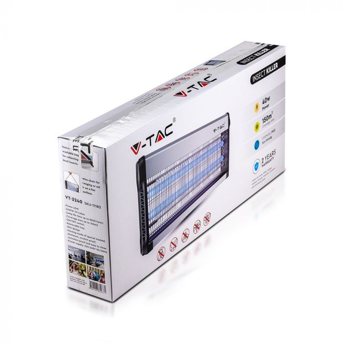 APARAT ELECTRONIC V-TAC,  Anti Insecte, 20W [2]