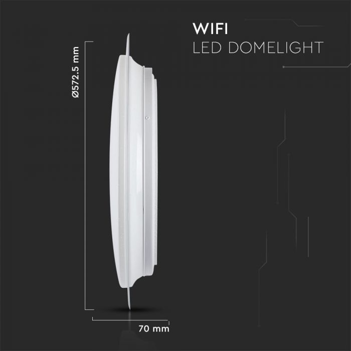 Aplica Smart 60W V-TAC, 3in1, Aspect instelat [7]