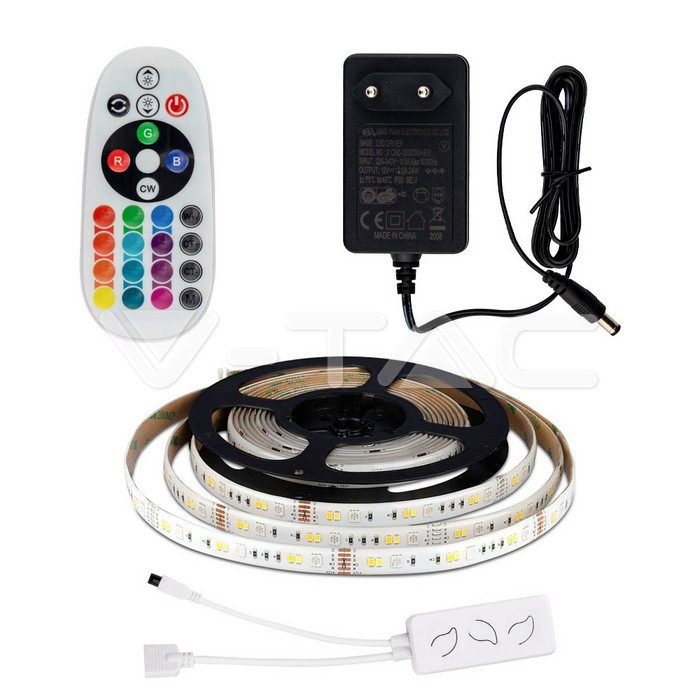 Bandă LED 28W 5050/54 RGB + 3 in 1 IP65 Alexa Smart si Google Home [2]