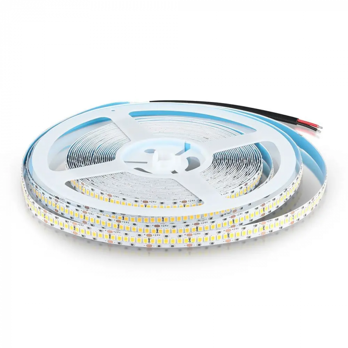 Banda LED V-TAC, 24V, 15w/m, 240 leduri/m, Cip Samsung, CRI>80, Rola 10m [1]