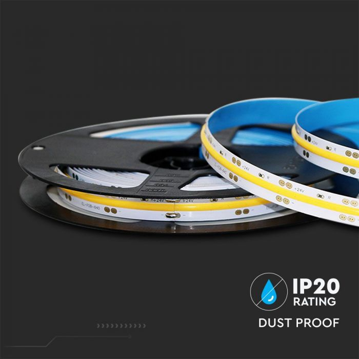 Banda Led V-TAC, COB, 13W/M, 24V, 4000K, 5M [4]