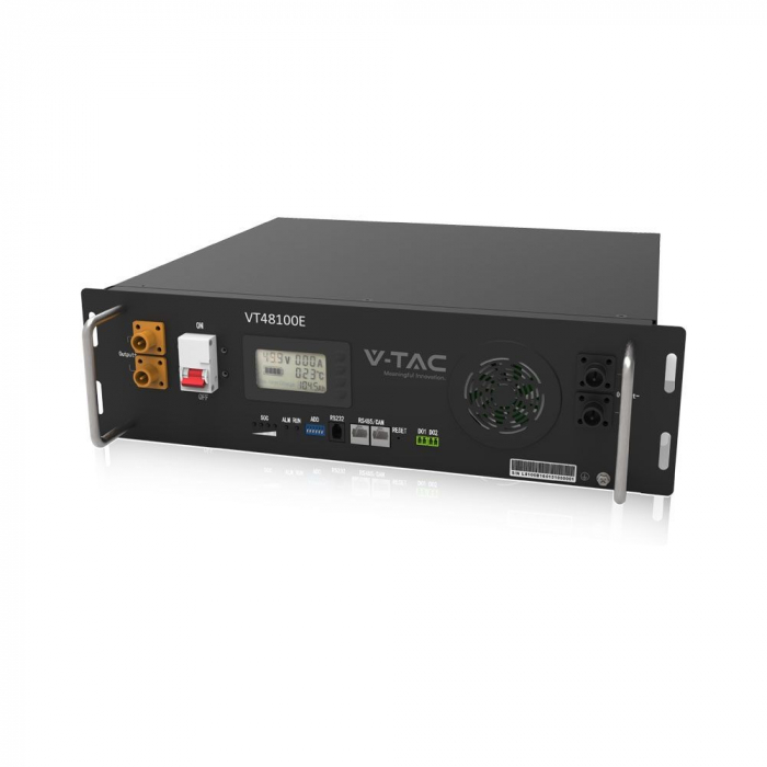 Acumulator V-TAC Lithium 5.12kWh, BMS Incorporat, Pentru Invertor Solar - REPowerEU [2]