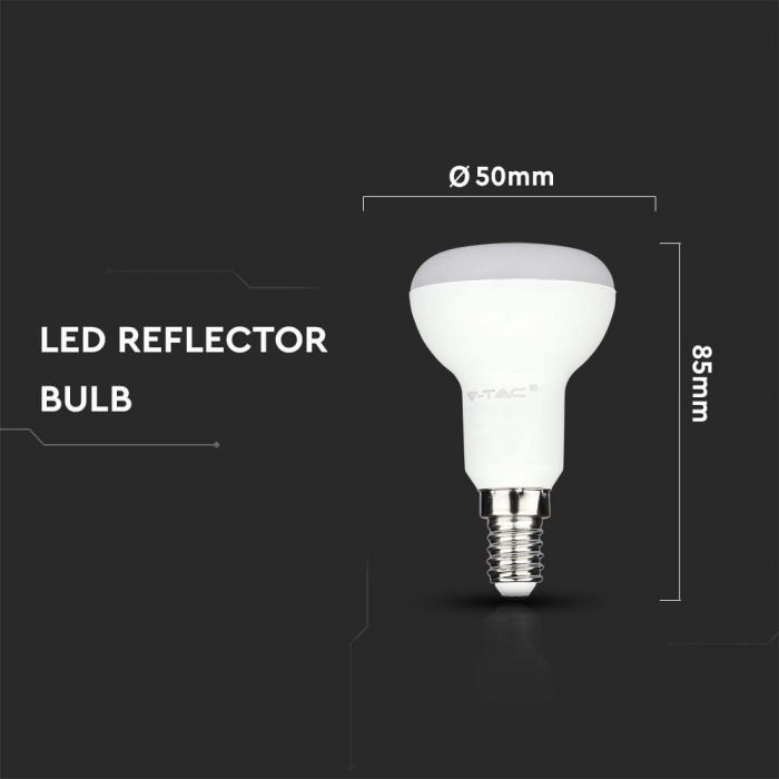 Bec LED Cip SAMSUNG 4.8W E14 R50 Plastic 4000K [3]