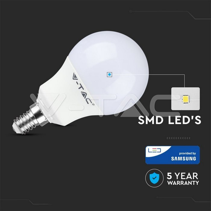 Bec LED Cip SAMSUNG 9W E14 Plastic A60 3000K [2]