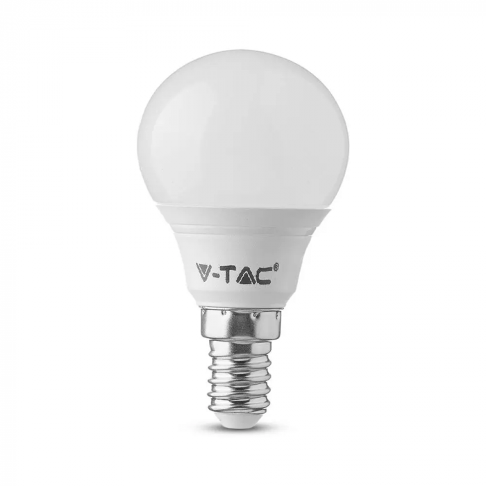 Bec LED V-TAC, 4.5W, 470lm, E14, P45, Cip Samsung [1]