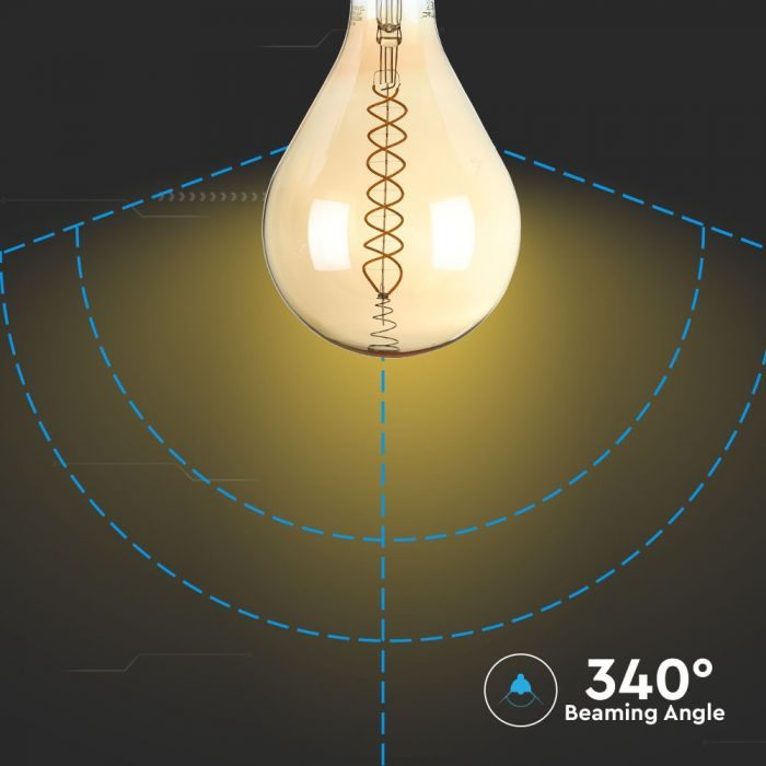 Bec LED V-TAC,  8W, E27, Filament, Dimabil, 2000K [7]