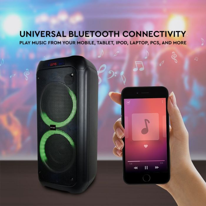 Boxa 40W V-TAC, cu microfon, RF control [10]