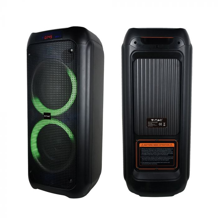 Boxa 40W V-TAC, cu microfon, RF control [3]