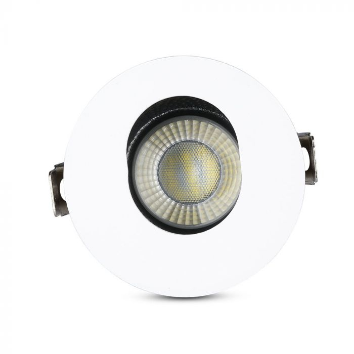 Carcasa Spot GU10, Alb + Negru, IP20, Montaj Incastrat, Rotund [3]
