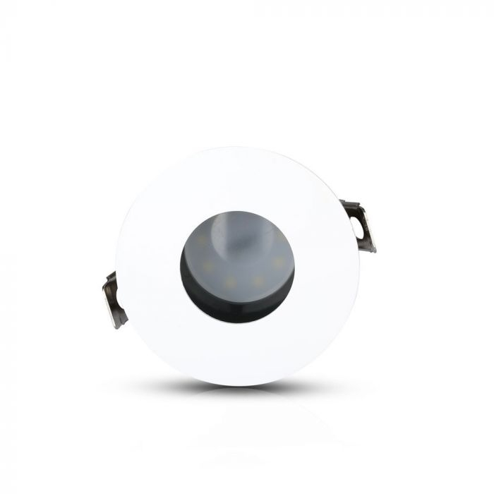 Carcasa Spot GU10, Alb + Negru, IP20, Rotund, Montaj Incastrat [3]