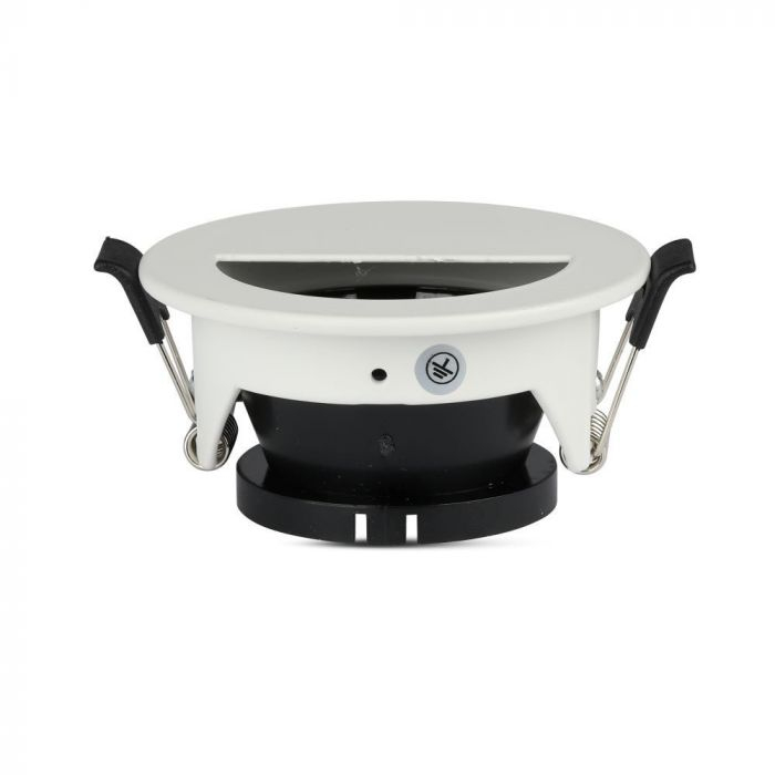 Carcasa Spot GU10, Alb + Negru, Rotund, IP20, Montaj Incastrat [5]