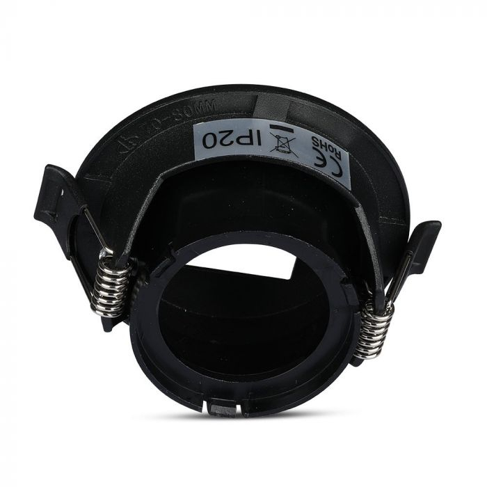 Carcasa Spot GU10, Negru, IP20, Rotund [4]