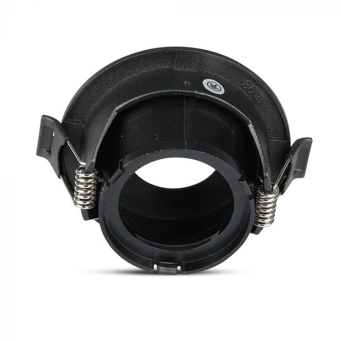 Carcasa Spot GU10, Negru, IP20, Rotund [6]