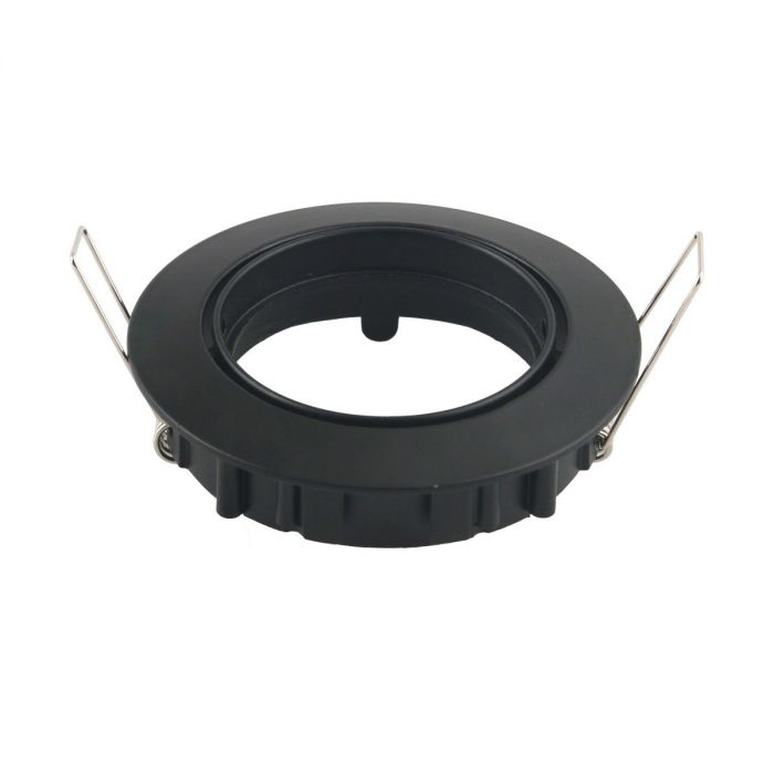 Carcasa Spot GU10, Negru, Rotund, IP20, Montaj Incastrat [1]