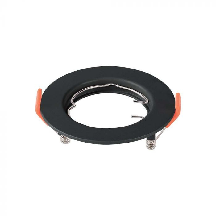 Carcasa Spot GU10, Negru, Rotund, IP20, Montaj Incastrat, Set 2 bucati [2]